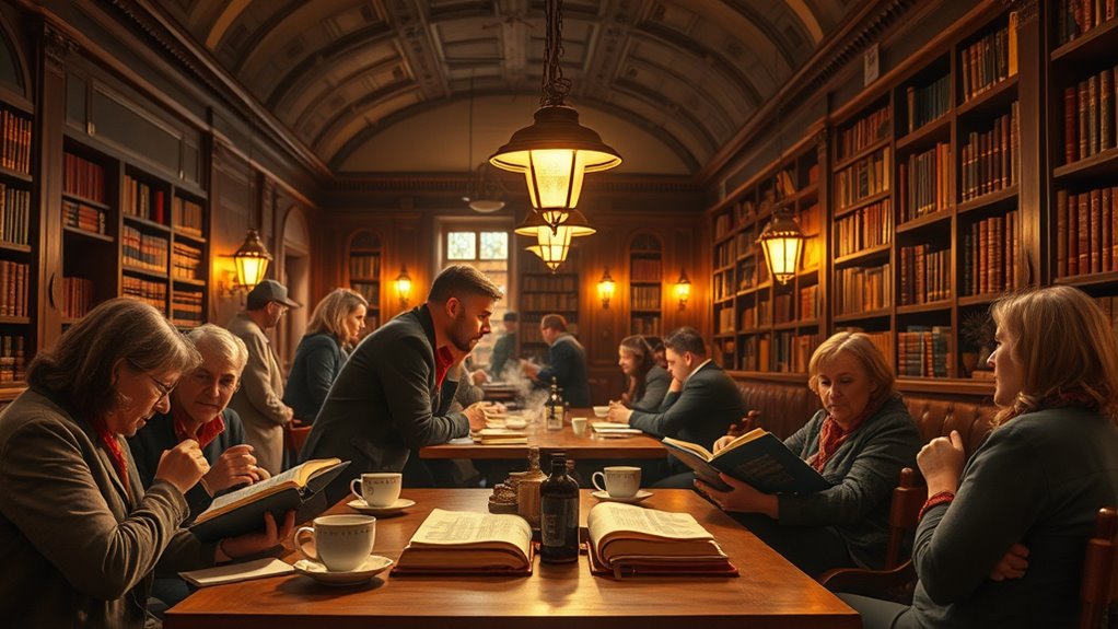 coffeehouses foster enlightenment ideas