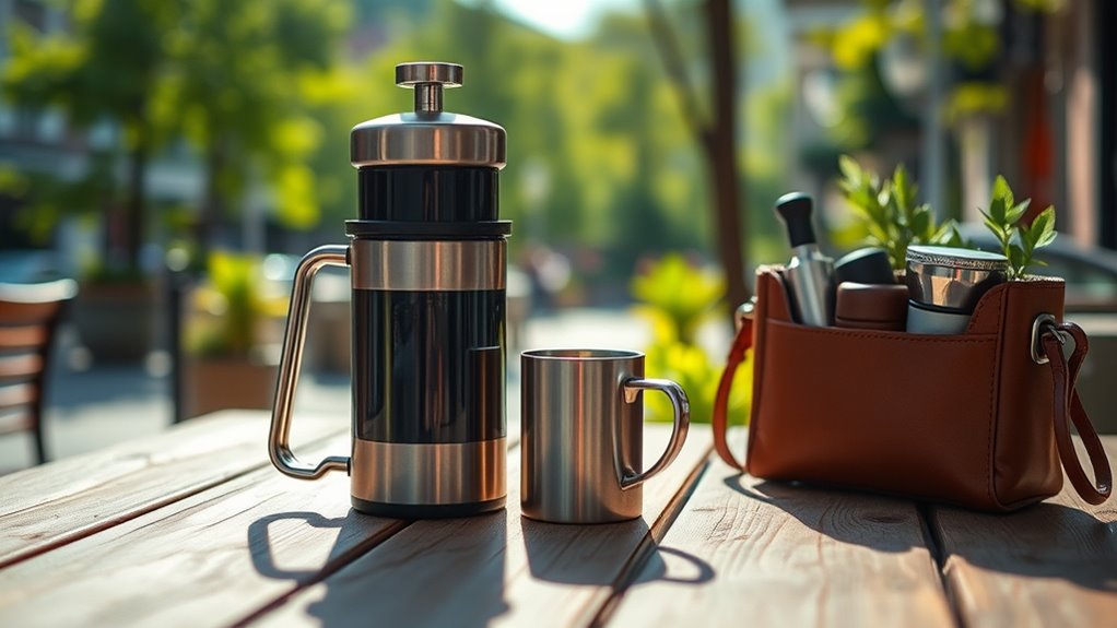 compact airline friendly travel brewing