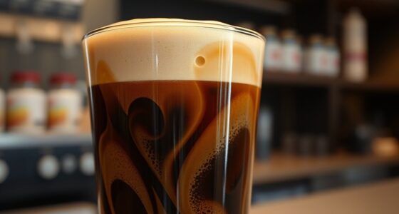 creamy nitrogen infused coffee