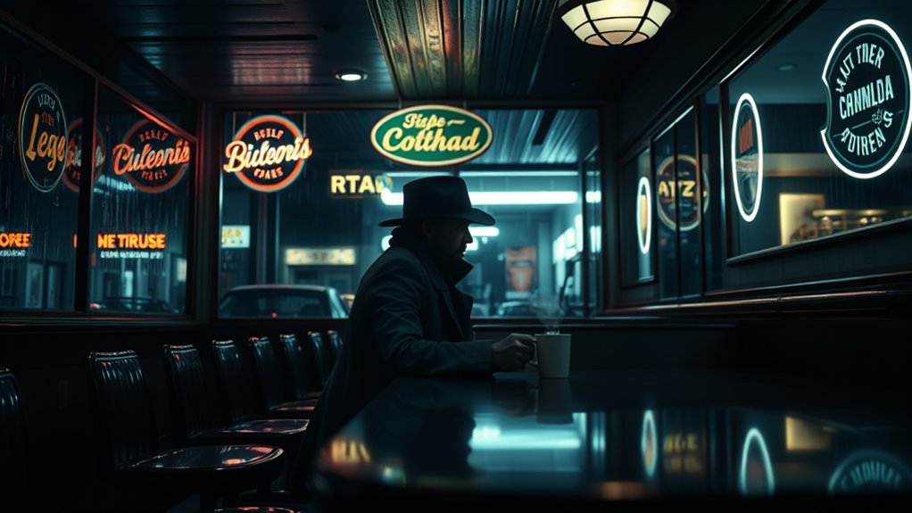 dark coffee shadowed secrets