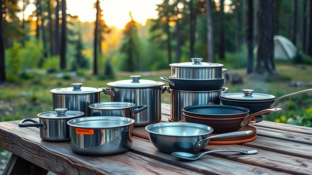 durable versatile camping cookware