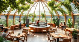 eco friendly circular caf s