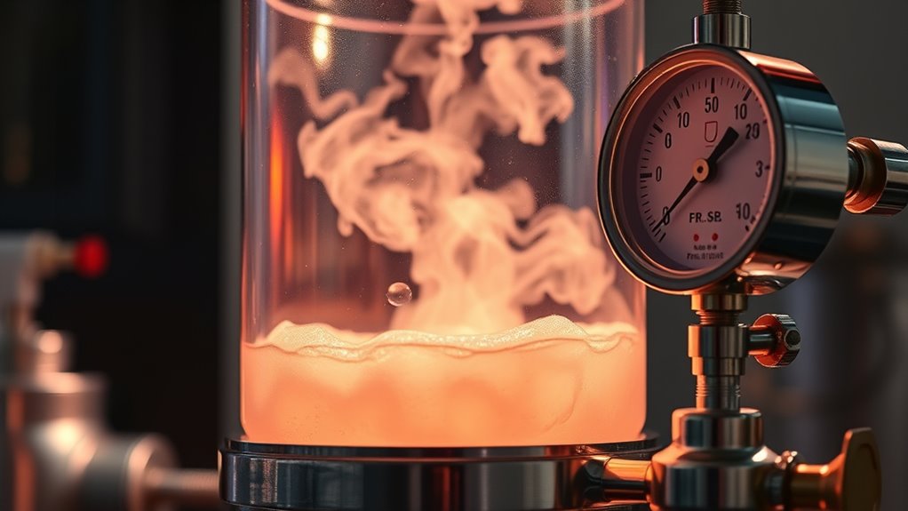 effects of heat and pressure