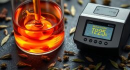 extraction parameters and results