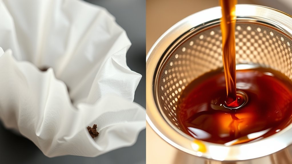 filter type impacts flavor