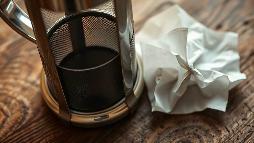 filter type impacts flavor