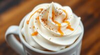 flavored coffee whipped toppers