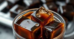 freeze brewed coffee cubes