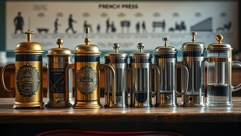 french coffee brewing evolution