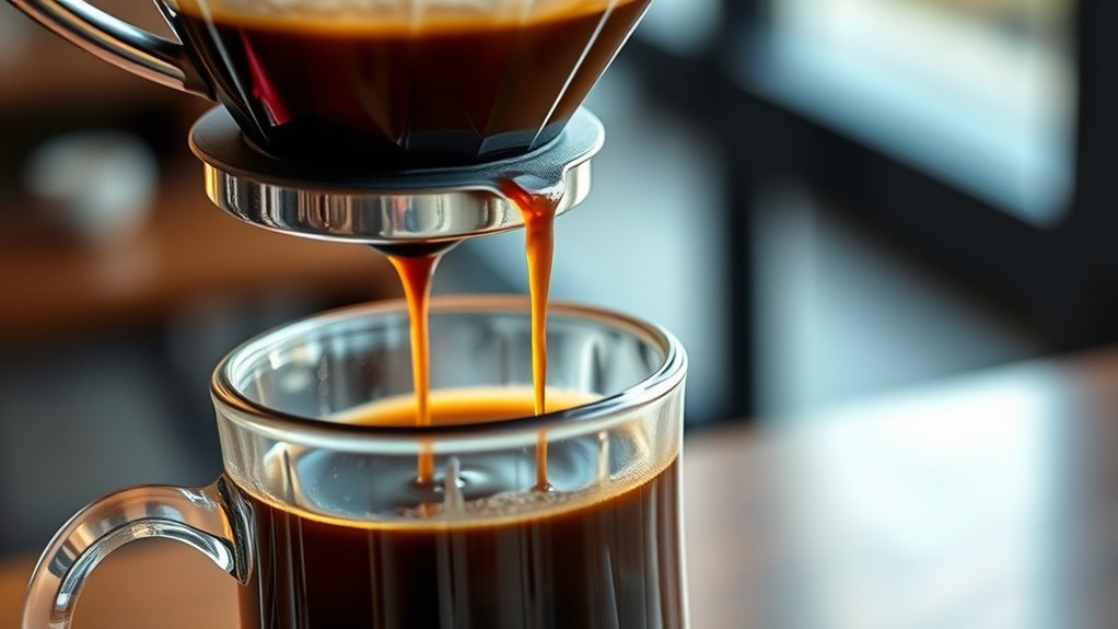 gentle extraction for flavor