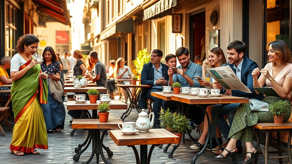 global coffeehouse cultural norms