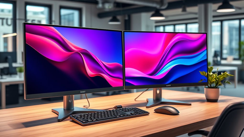 high quality display features