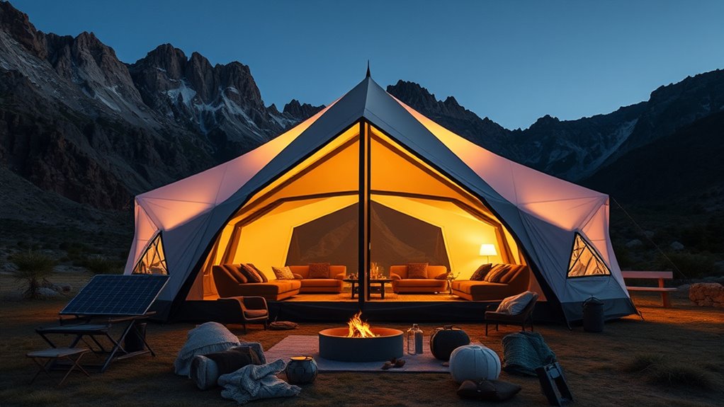 high quality durable weatherproof camping tents