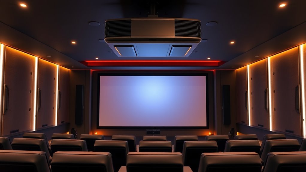 high quality seamless home projection