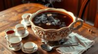 historical hot coffee punch
