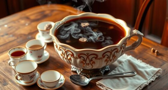 historical hot coffee punch