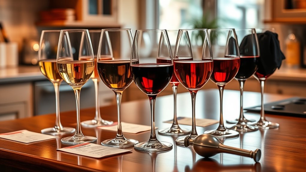 home blind tasting setup