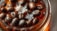 homemade coffee liqueur preparation