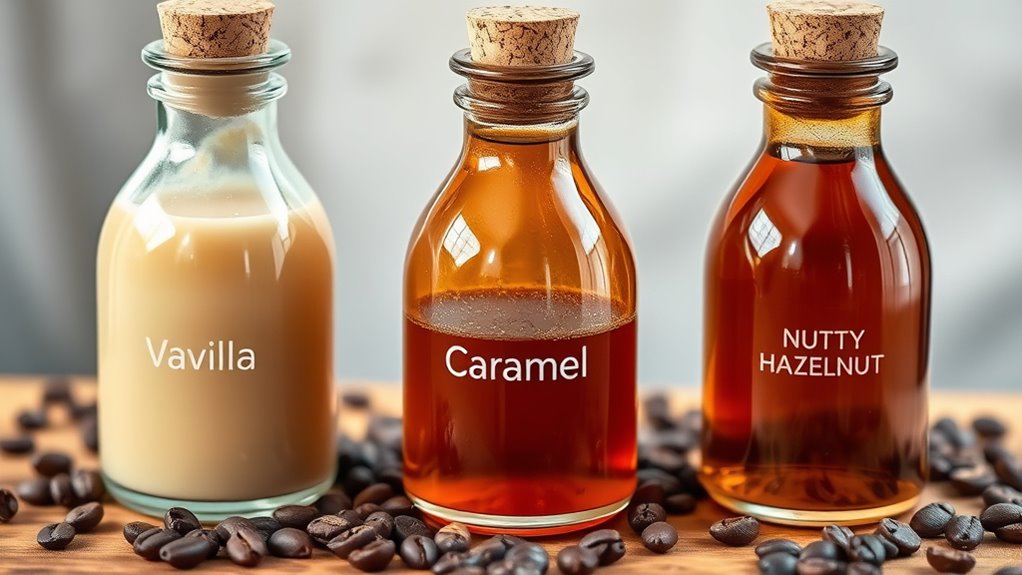 homemade flavored coffee syrups