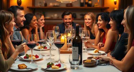 host tasting night with friends