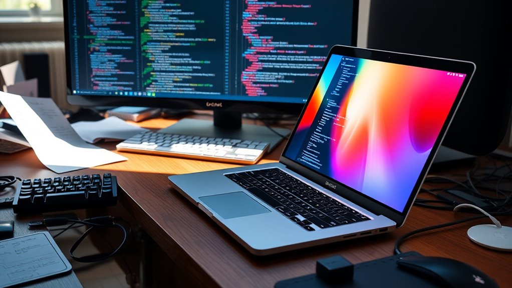 key development laptop features