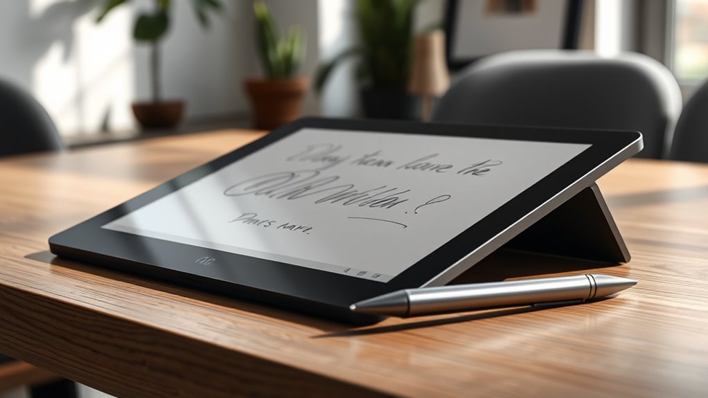 key factors for e ink tablets