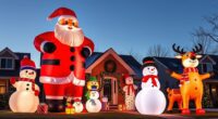 large festive outdoor inflatables