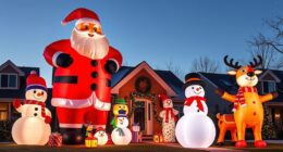 large festive outdoor inflatables