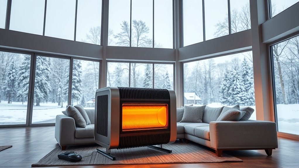 large room heating considerations