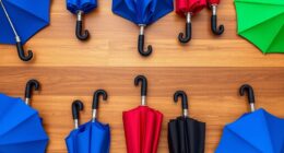 lightweight durable travel umbrellas