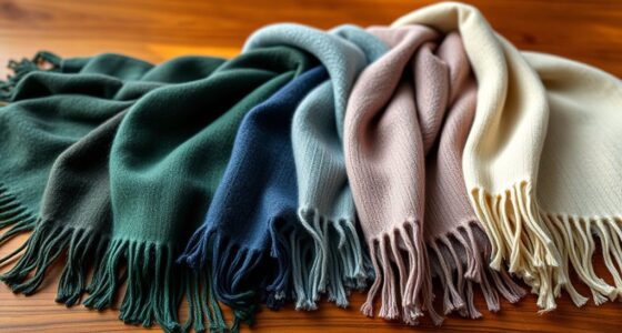 luxurious cashmere scarf selections