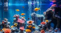 luxury aquarium accessories showcase
