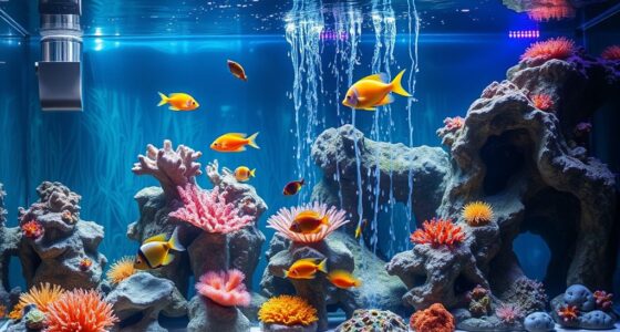 luxury aquarium accessories showcase