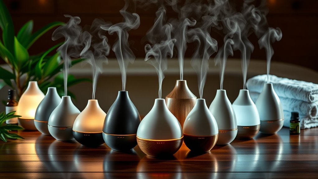 luxury aromatherapy diffuser sets