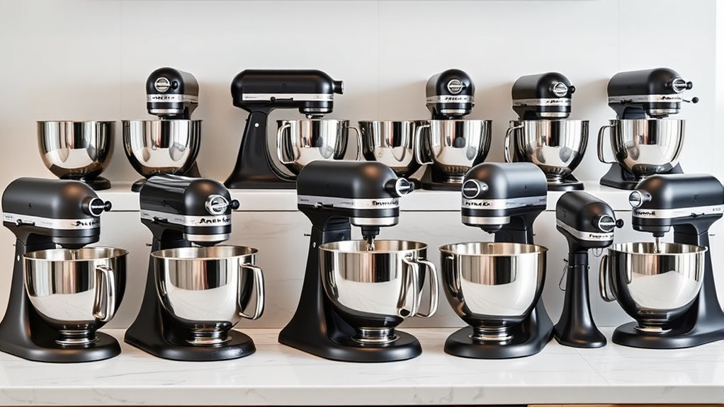 luxury baking mixer selection