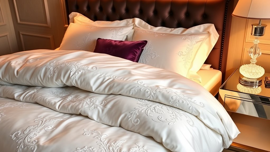 luxury bedding for better sleep