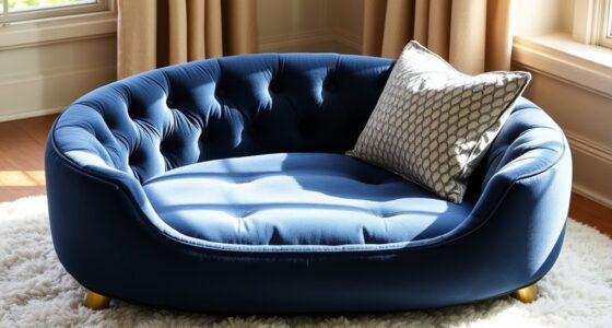 luxury dog beds selection