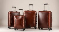 luxury durable travel luggage