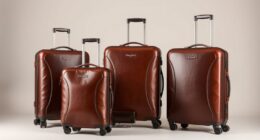 luxury durable travel luggage