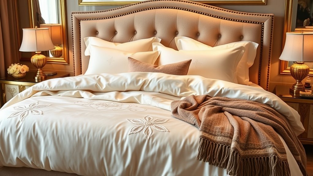 luxury king size bedding sets