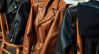 luxury leather jacket listings