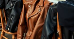 luxury leather jacket listings