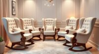 luxury nursery rocking chairs