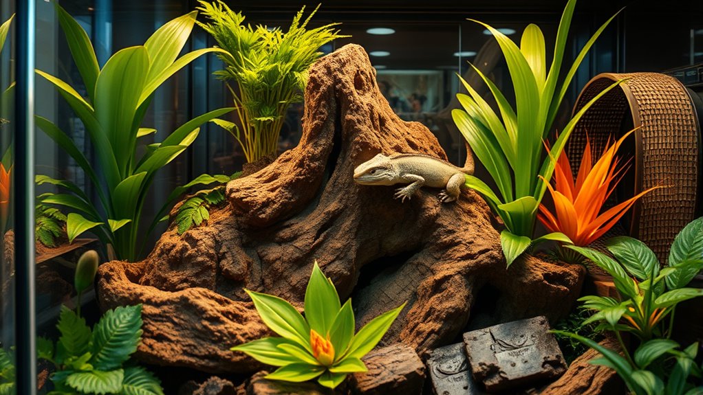 luxury reptile terrarium essentials