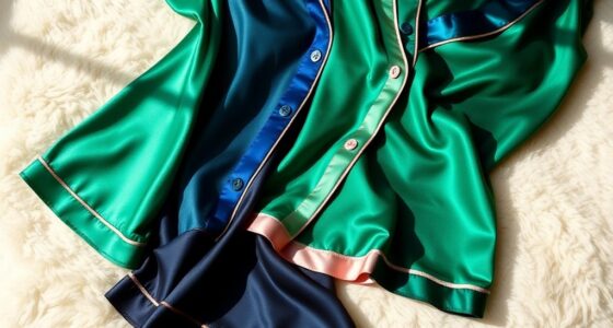 luxury silk pajama sets