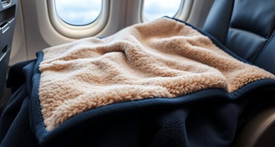 luxury travel blanket options