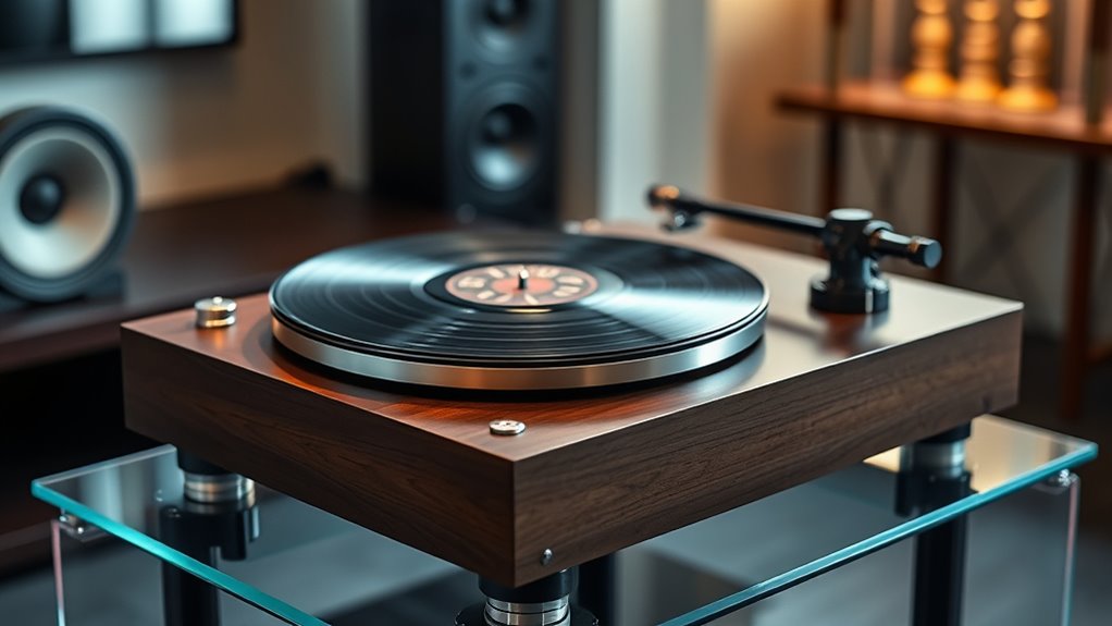 luxury vinyl record players