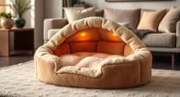 luxury warm pet beds