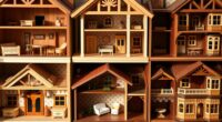 luxury wooden dollhouses collection