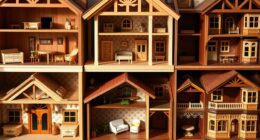 luxury wooden dollhouses collection